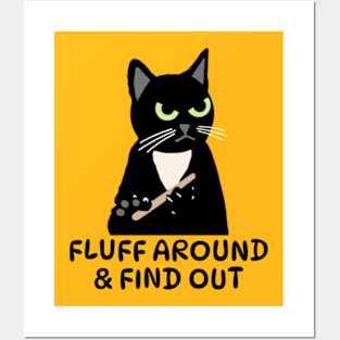 Fluff Around & Find Out Posters and Art